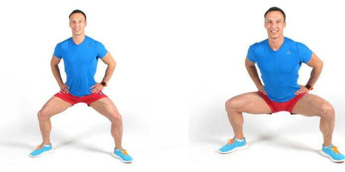 Plie squats-ը կօգնի արդյունավետորեն բարձրացնել տղամարդու ուժը